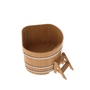 BentWood угловая из лиственницы (1,19х1,19 м.), h=1 м. Натуральная Премиум купель фото  фото - 2