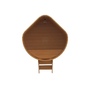 BentWood угловая из лиственницы (1,19х1,19 м.), h=1 м. Натуральная Премиум купель фото  фото - 5
