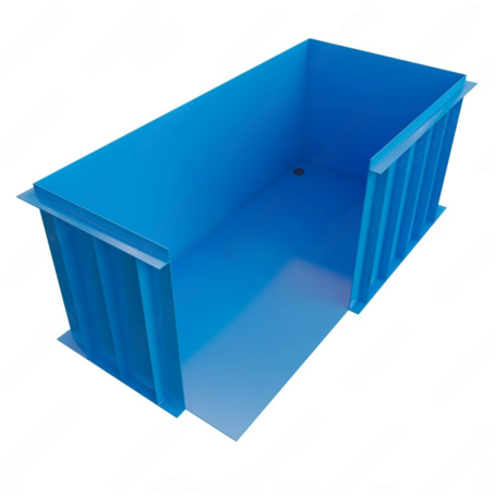 Купель пластиковая 1,8х1,5х1,5м фото  фото - 2